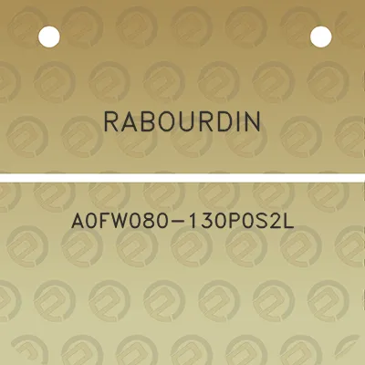 rabourdin-a0fw080-130p0s2l