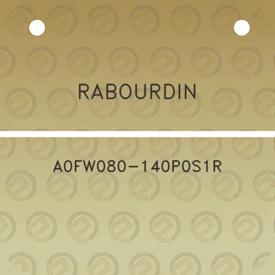 rabourdin-a0fw080-140p0s1r