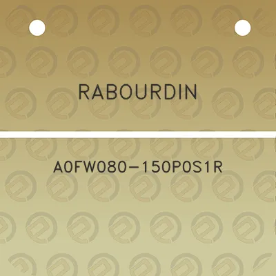 rabourdin-a0fw080-150p0s1r