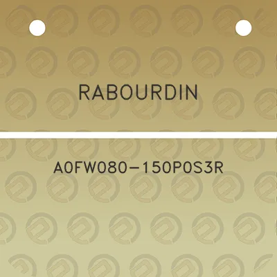 rabourdin-a0fw080-150p0s3r