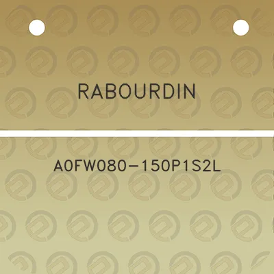 rabourdin-a0fw080-150p1s2l