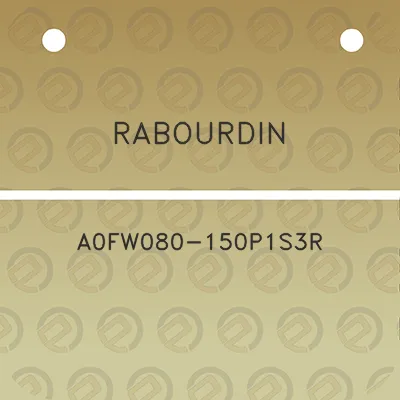 rabourdin-a0fw080-150p1s3r