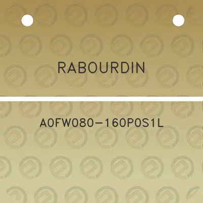 rabourdin-a0fw080-160p0s1l