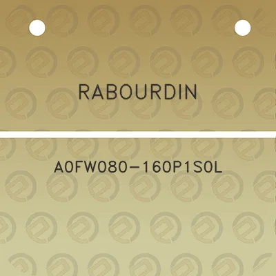 rabourdin-a0fw080-160p1s0l