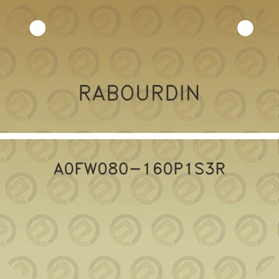 rabourdin-a0fw080-160p1s3r