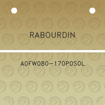 rabourdin-a0fw080-170p0s0l