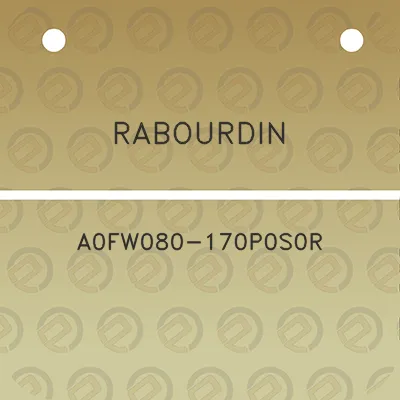 rabourdin-a0fw080-170p0s0r