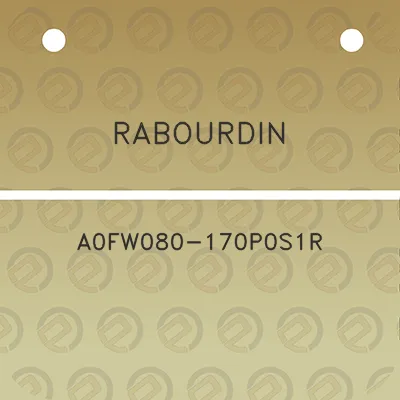 rabourdin-a0fw080-170p0s1r