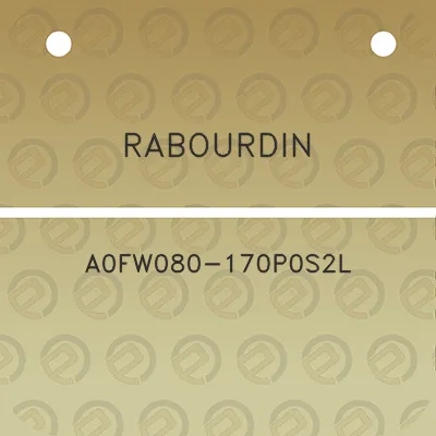 rabourdin-a0fw080-170p0s2l