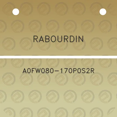 rabourdin-a0fw080-170p0s2r