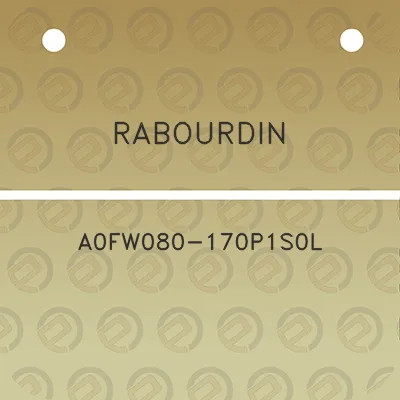 rabourdin-a0fw080-170p1s0l