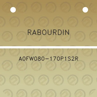 rabourdin-a0fw080-170p1s2r