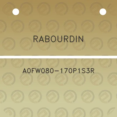 rabourdin-a0fw080-170p1s3r