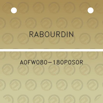 rabourdin-a0fw080-180p0s0r