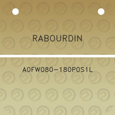 rabourdin-a0fw080-180p0s1l