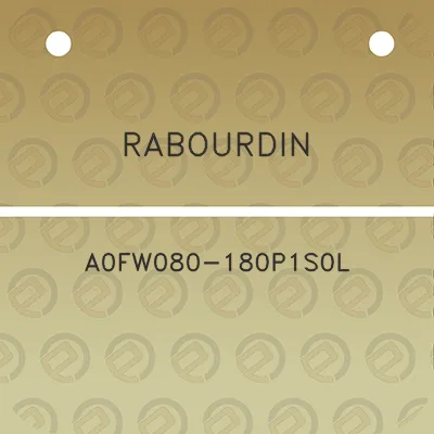 rabourdin-a0fw080-180p1s0l