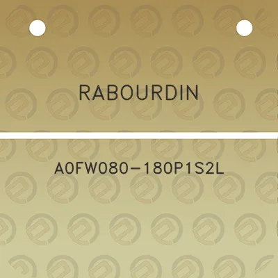 rabourdin-a0fw080-180p1s2l