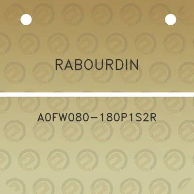 rabourdin-a0fw080-180p1s2r