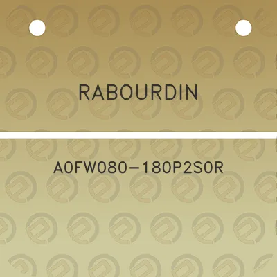 rabourdin-a0fw080-180p2s0r