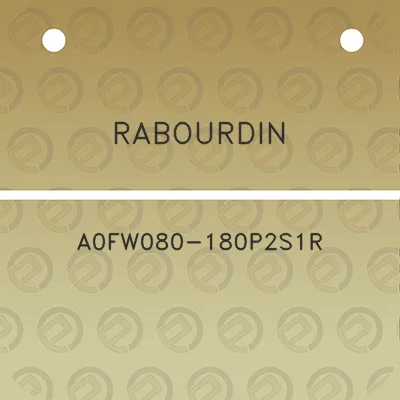 rabourdin-a0fw080-180p2s1r