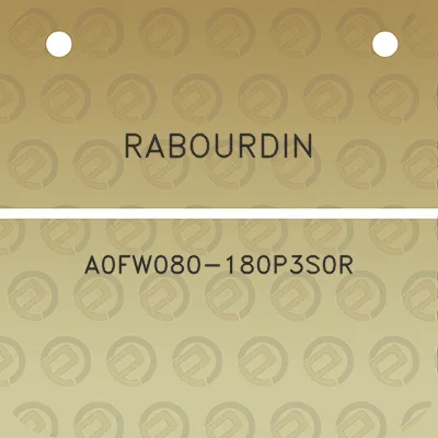 rabourdin-a0fw080-180p3s0r