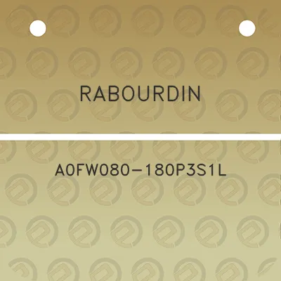 rabourdin-a0fw080-180p3s1l