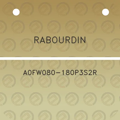rabourdin-a0fw080-180p3s2r
