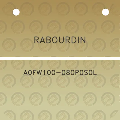 rabourdin-a0fw100-080p0s0l