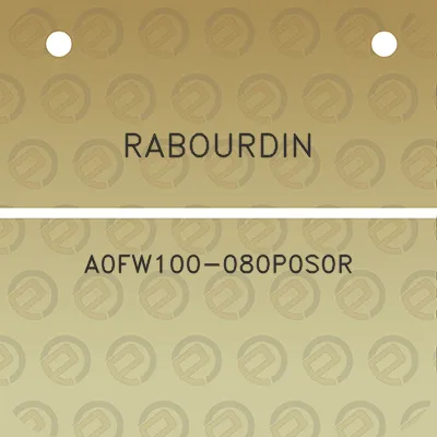 rabourdin-a0fw100-080p0s0r