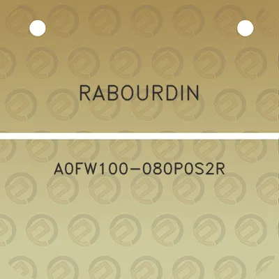 rabourdin-a0fw100-080p0s2r