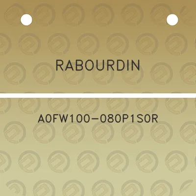 rabourdin-a0fw100-080p1s0r