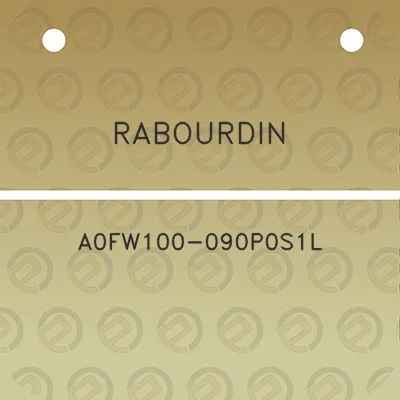 rabourdin-a0fw100-090p0s1l