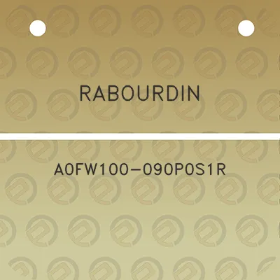 rabourdin-a0fw100-090p0s1r