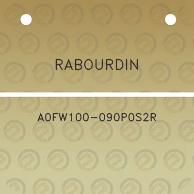 rabourdin-a0fw100-090p0s2r