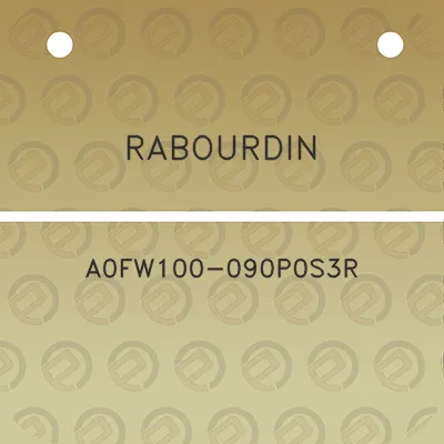 rabourdin-a0fw100-090p0s3r