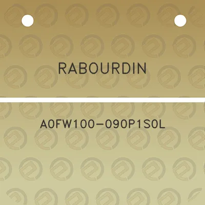 rabourdin-a0fw100-090p1s0l