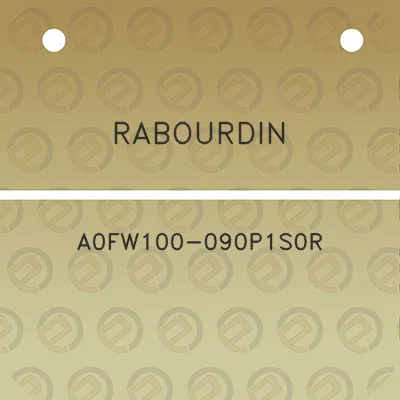 rabourdin-a0fw100-090p1s0r