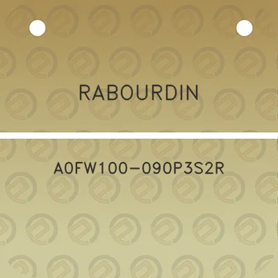 rabourdin-a0fw100-090p3s2r