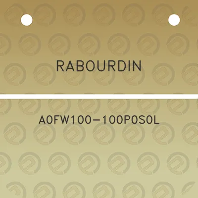 rabourdin-a0fw100-100p0s0l