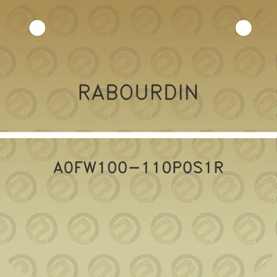 rabourdin-a0fw100-110p0s1r