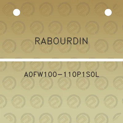 rabourdin-a0fw100-110p1s0l