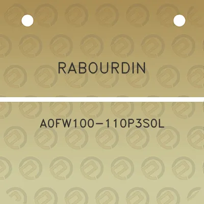 rabourdin-a0fw100-110p3s0l