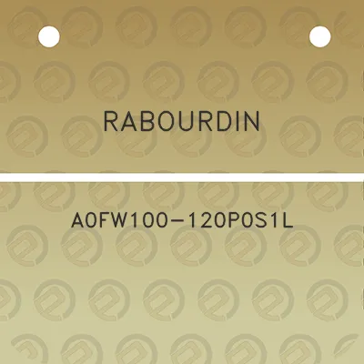 rabourdin-a0fw100-120p0s1l