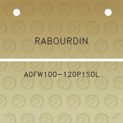 rabourdin-a0fw100-120p1s0l