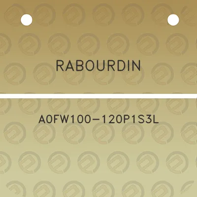 rabourdin-a0fw100-120p1s3l