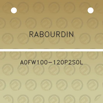 rabourdin-a0fw100-120p2s0l