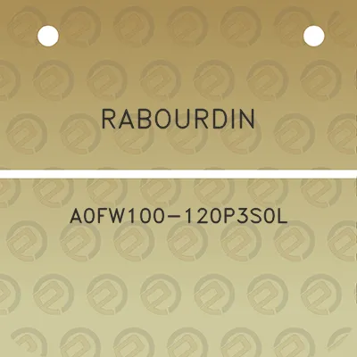 rabourdin-a0fw100-120p3s0l