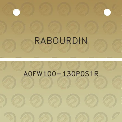 rabourdin-a0fw100-130p0s1r