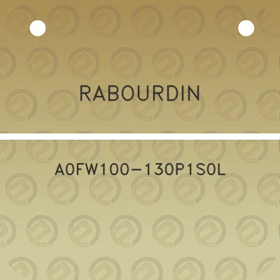 rabourdin-a0fw100-130p1s0l