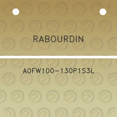 rabourdin-a0fw100-130p1s3l